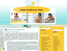 Tablet Screenshot of johbaclub.com